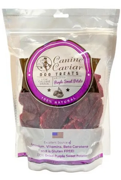2 Lb Canine Caviar Dried Purple Sweet Potatoes - Treats